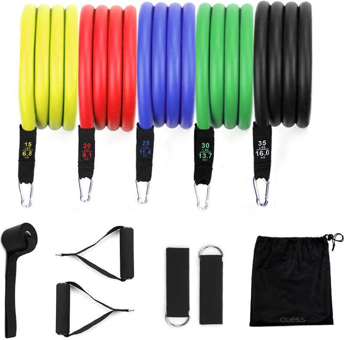 Booty Max Home Workout Resistance Band Training Multi