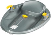 Falcon Slee met remmen en touw -  Kroxxy Sport Kleine slee voor kinderen Sneeuw | Kleur Grijs