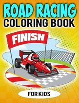 Road Racing Coloring Book For Kids