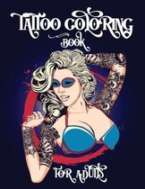 Tattoo Coloring Book For Adults