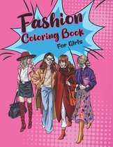 Fashion Coloring Book For Girls