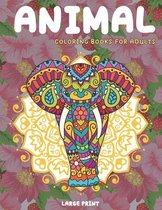 Coloring Books for Adults Large Print - Animal
