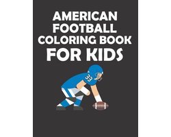 American Football Coloring Book for Kids