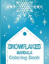 Snowflakes Mandala Coloring Book