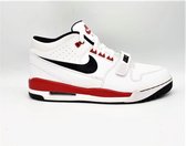 Nike Sneaker - Wit/Zwart/Rood - Maat 44.5