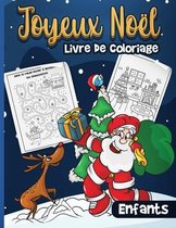 Joyeux Noel Livre de coloriage Enfants