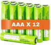 100% Peak Power oplaadbare batterijen AAA - NiMH AAA batterij - micro 800 mAh - 12 stuks