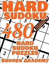 Hard Sudoku - 480 Hard Sudoku Puzzle + Solutions - The Big Sudoku Book - 480 Hard Puzzles