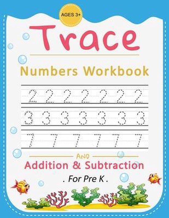 Trace Numbers Workbook - cover