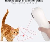 Kattenspeelgoed Interactief LED-laserspeelgoed Automatisch roterend Meerhoekig aangepast katplaagapparaat Kattenspeelgoed
