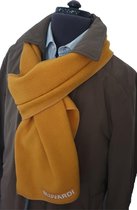 Bluvardi- Antipilling Fleece Sjaal - oker geel