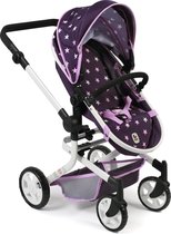 Bayer Chic 2000 - Combi poupée chariot Mika - Stars Lilac