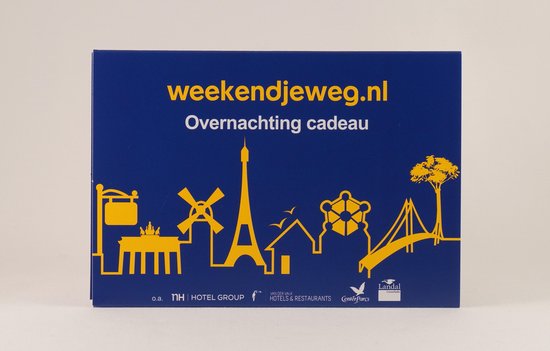 Opsplitsen Zuigeling toilet Weekendjeweg.nl Cadeau Card €50 - enveloppe verpakking | bol.com