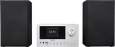 Medion P85003 - Micro Audio Systeem - DAB+ - WiFi - CD Speler - Bluetooth - Zilver