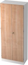 Wandkast - Wit/Walnoot - 80 x 42 x 200,4 cm - Signa K 6200 SG