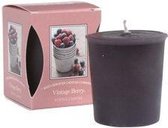 Bridgewater Votive Candle Scented Candle Candle Vintage Berry 56g