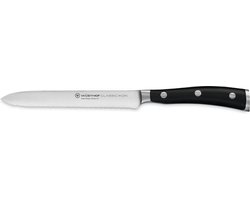 Wusthof - Classic Ikon Worstmes met golfsnede 14 cm