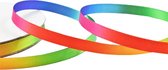 Satijn Lint 6mm (0,6cm) | Satijnlint | Regenboog Lint | Luxe Dubbelzijdige Kwaliteit | Cadeau Lint | Danslint | Rainbow Pride | Rol: 10 Meter