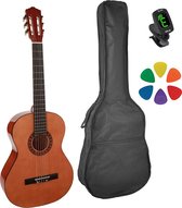 Klassieke gitaar - starter gitaar - spaanse gitaar - gitaar voor beginner - gitaar voor volwassenen - gitaar met hoes - gitaar met tas  - stemapparaat gitaar -