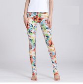 Yoga legging - Kleurige print -  Semmin Yoga Collection