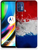 Telefoon Hoesje Motorola Moto G9 Plus Mobiel Case Nederlandse Vlag