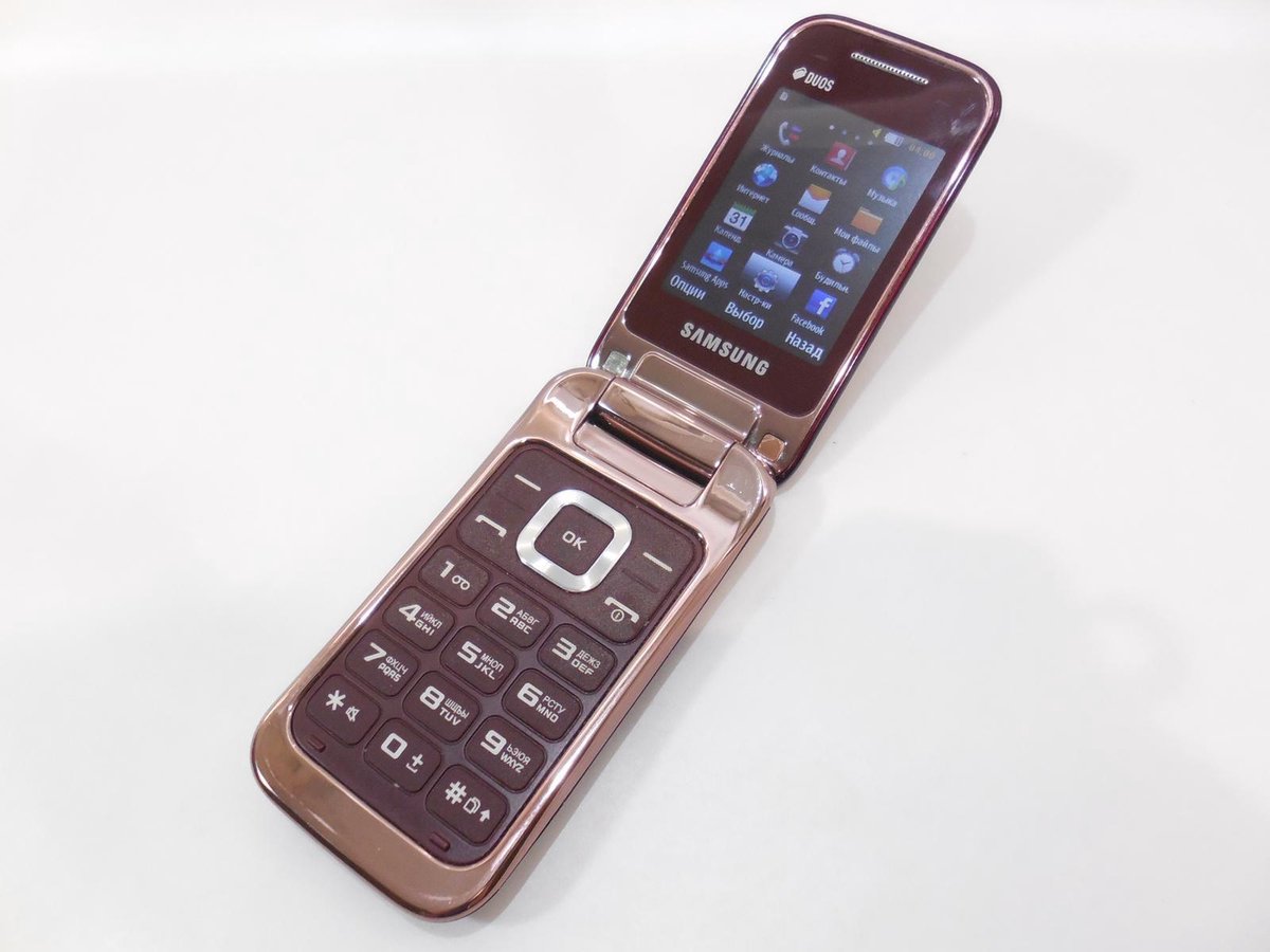 Samsung Lipat Flip GT C3592 Metal, Eenvoudig Gebruiken + Grote Toetsen ...