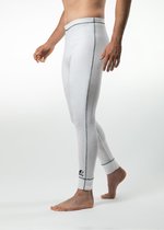 Ondergoed Santec Heren Thermo Legging Lang Poly. Interlock  M Helder Wit