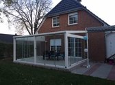 Verandabrabant® - Overkapping - Serre - Polycarbonaat Veranda - Terrasoverkapping - Wit - 600 cm x 200 cm