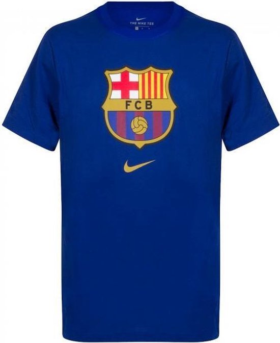 Krankzinnigheid zwart Explosieven Nike - FC Barcelona T-shirt - Blauw - Maat L | bol.com