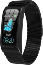 DrPhone LadiesX  – Smartwatch voor Vrouwen  - Hartslagmeter – Stappenteller – Slaap Monitor – Stopwatch - Bloeddrukmeter - Fitness Tracker - Waterdicht - Sport Horloge – Voor Volwa