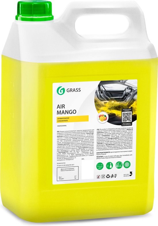 Grass Air - Luchtverfrisser - 5 Liter - Geur Mango