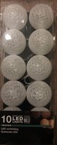 Led Kerstballen - 10 stuks - Wit - Luxe Kerstballen -