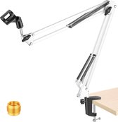 Neewer Microfoon Arm | Microfoon Standaard | Broadcast Microfoon Statief | Boom Arm | Tafelstatief | Staal | Duurzaam Staal