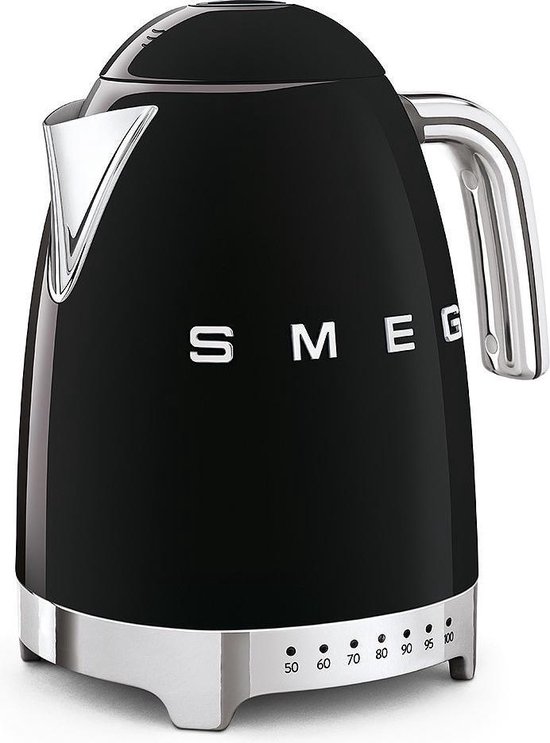 Bouilloire SMEG - 2400 W - crème - 1,7 litre - KLF03CREU