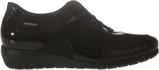 Naturläufer Hoge veterschoen met sleehak met profiel | Meyer Mode