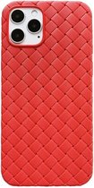 Apple iPhone 12 Back Cover Telefoonhoesje | Rood