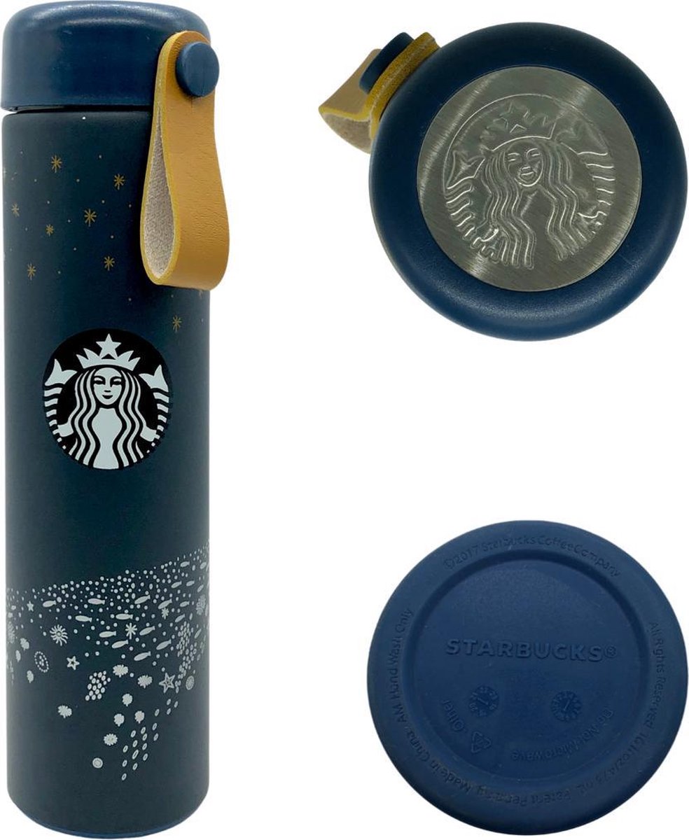 Discriminatie kiem Vochtig Starbucks RVS Thermosfles | Sneeuw | Luxe Isolerende Dubbelwandige  Koffie-To-Go |... | bol.com