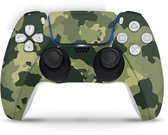 Playstation 5 Controller Skin Camouflage Groen Sticker
