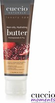 Cuccio Butterblend Tube 113 gr Pomegranate & Fig-24 uur hydraterend-Bodylotion en de perfecte handcrème in 1- Perfect voor de droge en rijpere huid -Ideaal - geschenk - gift - voor