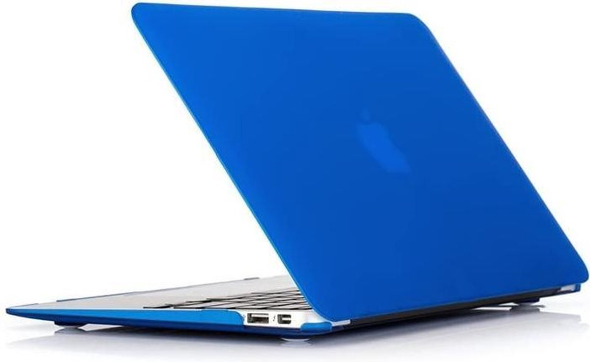 Macbook Case voor Macbook Air 13 inch (modellen t/m 2017)- Laptop Cover - Matte Donker Blauw
