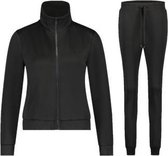 24 Uomo Jacket Set Donna Black Dames - Maat XL