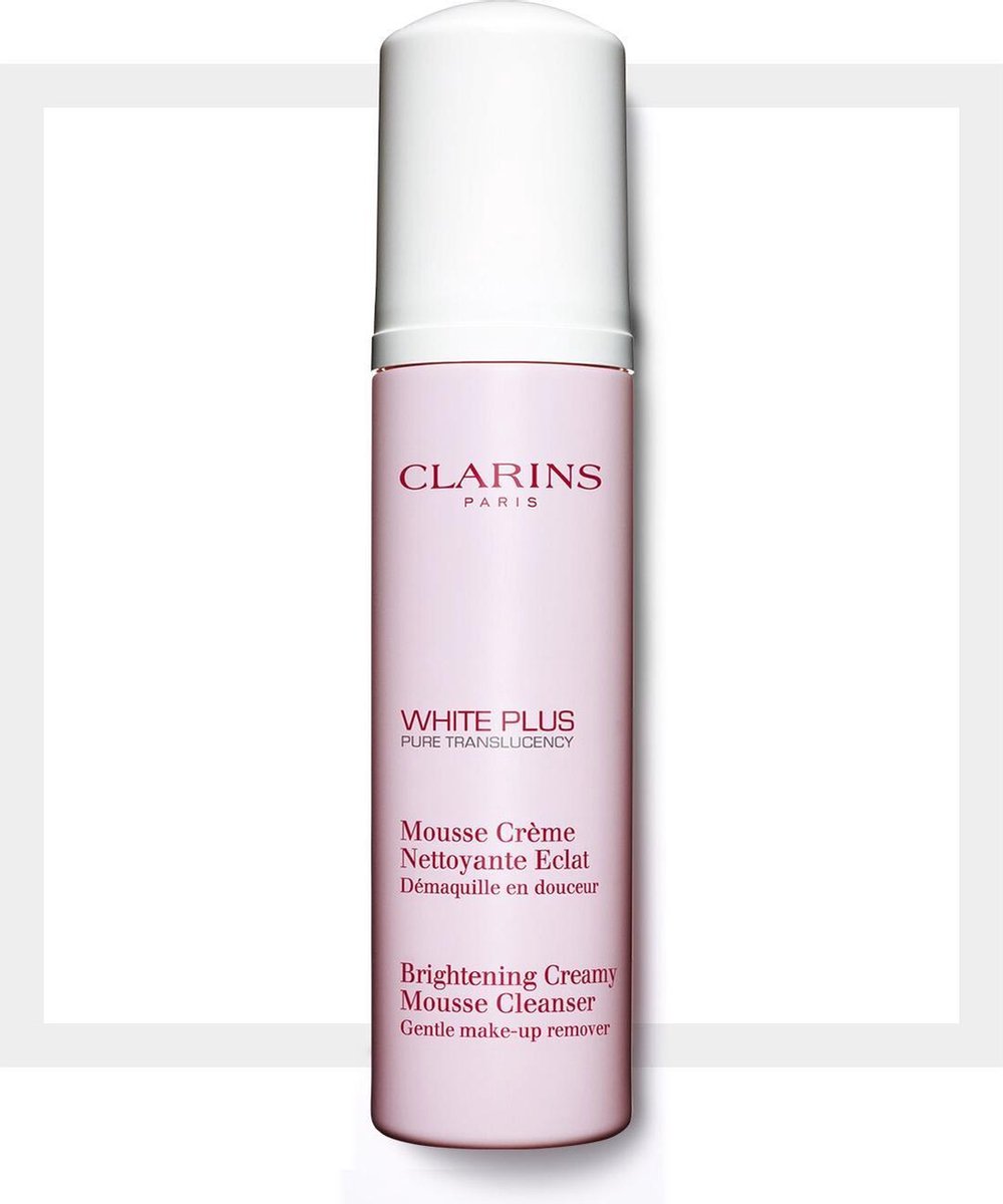 Clarins White Plus Pure Translucency gezichtsreiniging en reinigingsschuim 150 ml Vrouwen