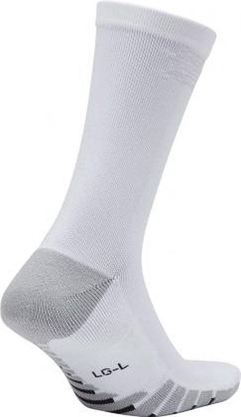 Nike Sokken Crew - Voetbalsokken - Wit - Grijs - XL | bol