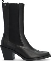 Notre-V 02-170 Enkellaarsjes - Enkelboots - Dames - Zwart - Maat 42