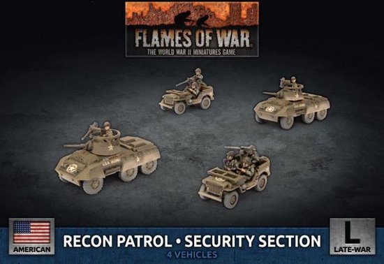 Afbeelding van het spel Flames of War: Recon Patrol - Security Section