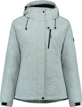 Kjelvik dames winterjas Nena white melange - maat 40