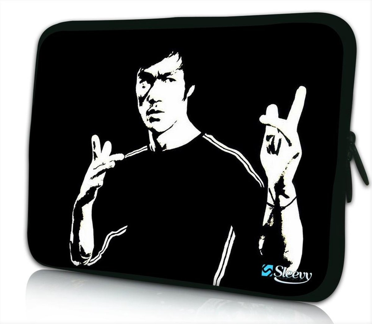 Sleevy 10 laptop/tablet hoes Bruce Lee - tablet sleeve - sleeve - universeel