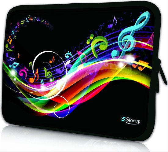 Verbetering Slordig Imperial Sleevy 13.3 laptophoes muzieknoten - laptop sleeve - Sleevy collectie 300+  designs | bol.com