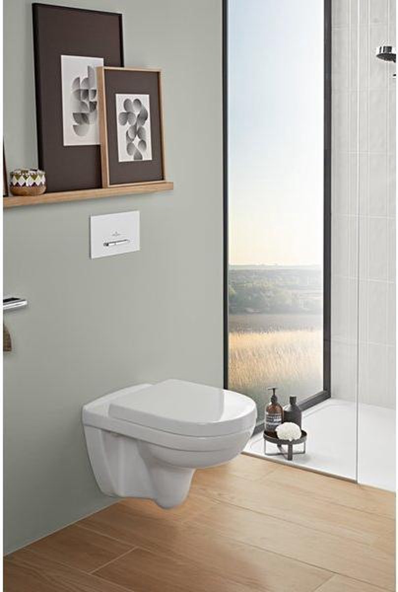 Toilette complète blanche avec couvercle de réservoir et siège Barcelone  TCOEX - Habitium®