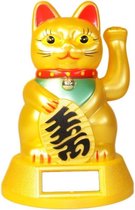 Chinese Lucky Waving Cats  - zonne-energie Cat